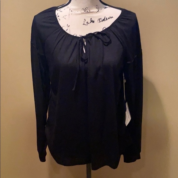 Grace & Lace Tops - Grace & Lace‎ Black top S NWT
